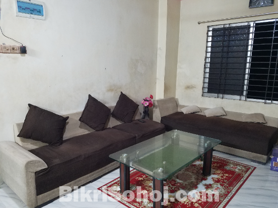tea table and sofa